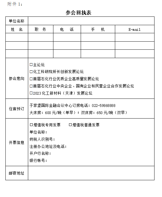 關於召開中國（guó）石油和化工民營經濟 高質量發（fā）展大會的通（tōng）知